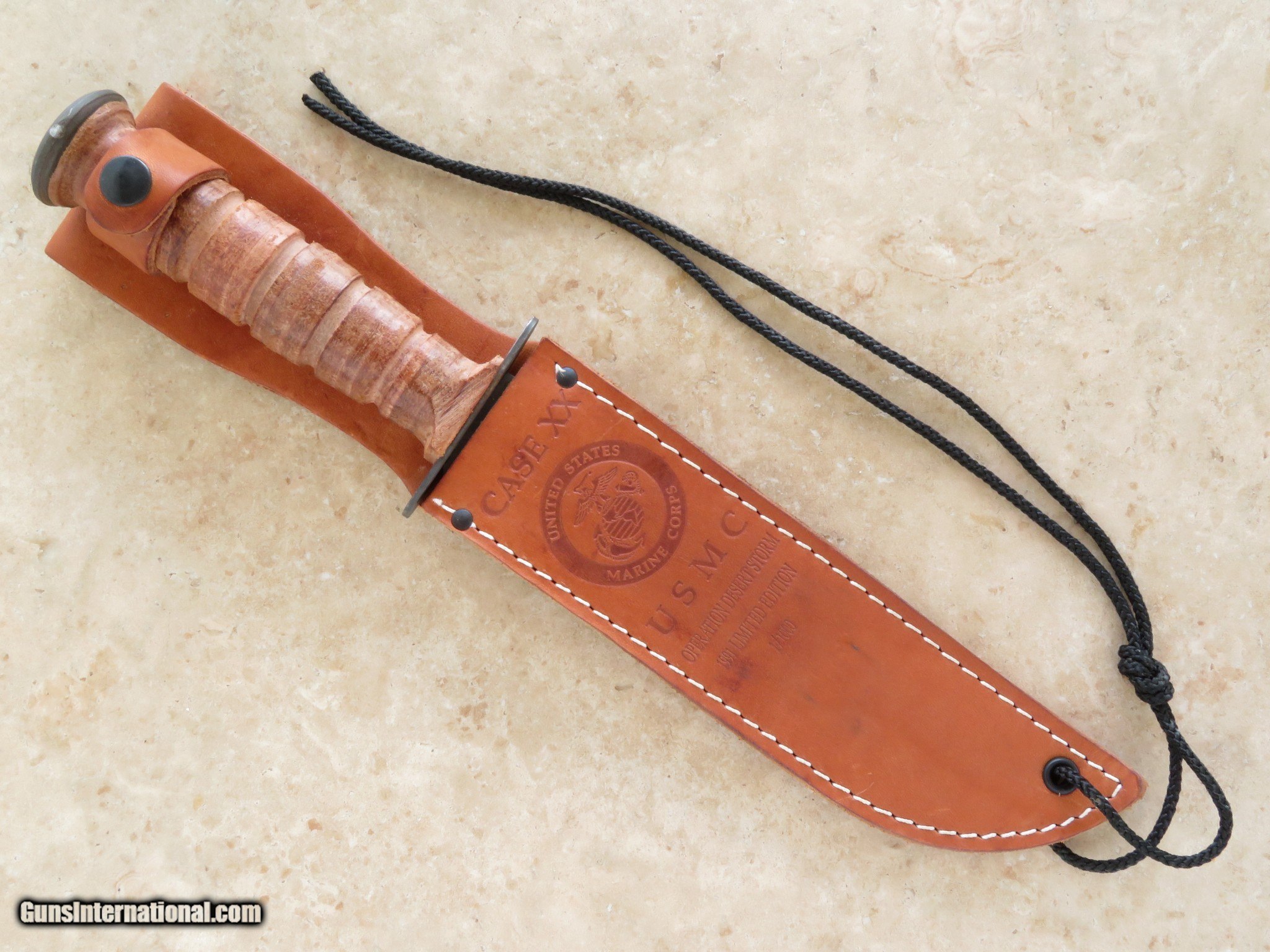 **SOLD**Case Operation Desert Storm One of 1000 U.S.M.C. Knife