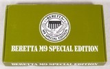 Beretta M9 Special Edition Semi Auto Pistol Chambered in 9mm **LNIB - Mfg 1998-2000 - only 10,000 Made** - 3 of 14