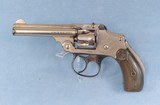 Smith & Wesson Double Action 3rd Model Safety Hammerless Revolver Chambered in .32 SW **Break Action - Retains Much of the Nickel Finish**