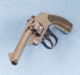 Smith & Wesson Double Action 3rd Model Safety Hammerless Revolver Chambered in .32 SW **Break Action - Retains Much of the Nickel Finish** - 9 of 10