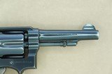 ** SOLD ** 1940-1941 Vintage Smith & Wesson Military & Police Model 1905 DA/SA .38 Special Revolver
** Handsome Pre-Model 10 w/ Superb Mechanics ** - 8 of 25