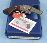 ** SOLD **Colt Python New Model Revolver Chambered in .357 Magnum Caliber **Unfired/NIB - Unusual 3 Inch Model** - 1 of 9