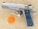 ** SOLD ** Colt 1911 Government Model, Series 70, Competition Series, Stainless Steel, Cal. .38 Super ** NIB / Unfired ** - 2 of 9