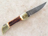 **SOLD** Browning Damascus 1 of 1980 Knife, Limited Edition, Made in Germany - 6 of 7