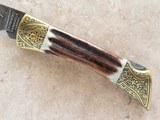 **SOLD** Browning Damascus 1 of 1980 Knife, Limited Edition, Made in Germany - 5 of 7