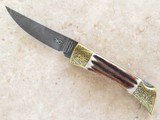 **SOLD** Browning Damascus 1 of 1980 Knife, Limited Edition, Made in Germany - 4 of 7
