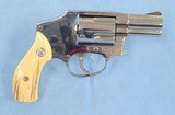 ***SOLD***Smith & Wesson Model 640-1 Revolver Chambered in .357 Magnum Caliber **Polished Stainless Steel - Faux Stag Grips** - 11 of 15