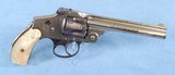 **SOLD**
Smith & Wesson Safety Hammerless 4th Model Revolver Chambered in .38 S&W **Break Action - Known as the Lemon Squeezer** - 2 of 11