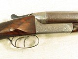 1883 Vintage Gallyon & Sons 12 Gauge Double Barrel Shotgun w/ 30