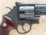 SOLD 1957 Factory Engraved Smith & Wesson .44 Magnum, Pre-Model 29 with 6 1/2 Inch Barrel, Factory Letter SOLD - 5 of 19