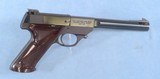 ***SOLD***High Standard S-101 Semi Auto Target Pistol Chambered in .22 LR Caliber **Mfg 1955 - Factory Ported 6.75 inch barrel - Hamden, CT** - 2 of 14