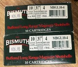 Bismuth 10 Gauge Shotshells 3 1/2