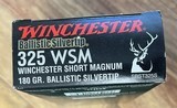 **SOLD** Winchester 180 grain Ballistic Tip Cartridges in 325 WSM Winchester Short Magnum **SOLD** - 1 of 1