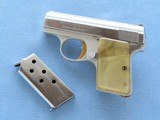 **SOLD** 1966 Vintage Browning Baby Lightweight Model .25 ACP Pistol
** Factory Chrome & Alloy Model ** - 11 of 13