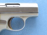 **SOLD** 1966 Vintage Browning Baby Lightweight Model .25 ACP Pistol
** Factory Chrome & Alloy Model ** - 7 of 13