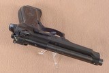 Beretta Model 92FS Victory Semi Auto Pistol Chambered in 9mm **Very Good Condition - Adjustable Rear Sight** - 4 of 9