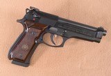 Beretta Model 92FS Victory Semi Auto Pistol Chambered in 9mm **Very Good Condition - Adjustable Rear Sight** - 3 of 9