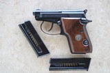 ***SOLD***Beretta 21A chambered in .22 Long Rifle w/ Factory Wood Grips & 2 Extra Magazines - 1 of 7