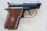 ***SOLD***Beretta 21A chambered in .22 Long Rifle w/ Factory Wood Grips & 2 Extra Magazines - 3 of 7