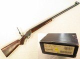 **SOLD**
Browning Model 1885 BPCR, Cal. .45-70, 30 Inch Barrel, Browning Sight Package - 1 of 21