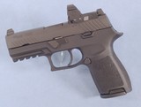 Sig Sauer P320C Compact Semi Auto Pistol in 9mm **Red Dot Ready - With Romeo1 Pro Optic** - 3 of 10
