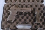 Sig Sauer P320C Compact Semi Auto Pistol in 9mm **Red Dot Ready - With Romeo1 Pro Optic**