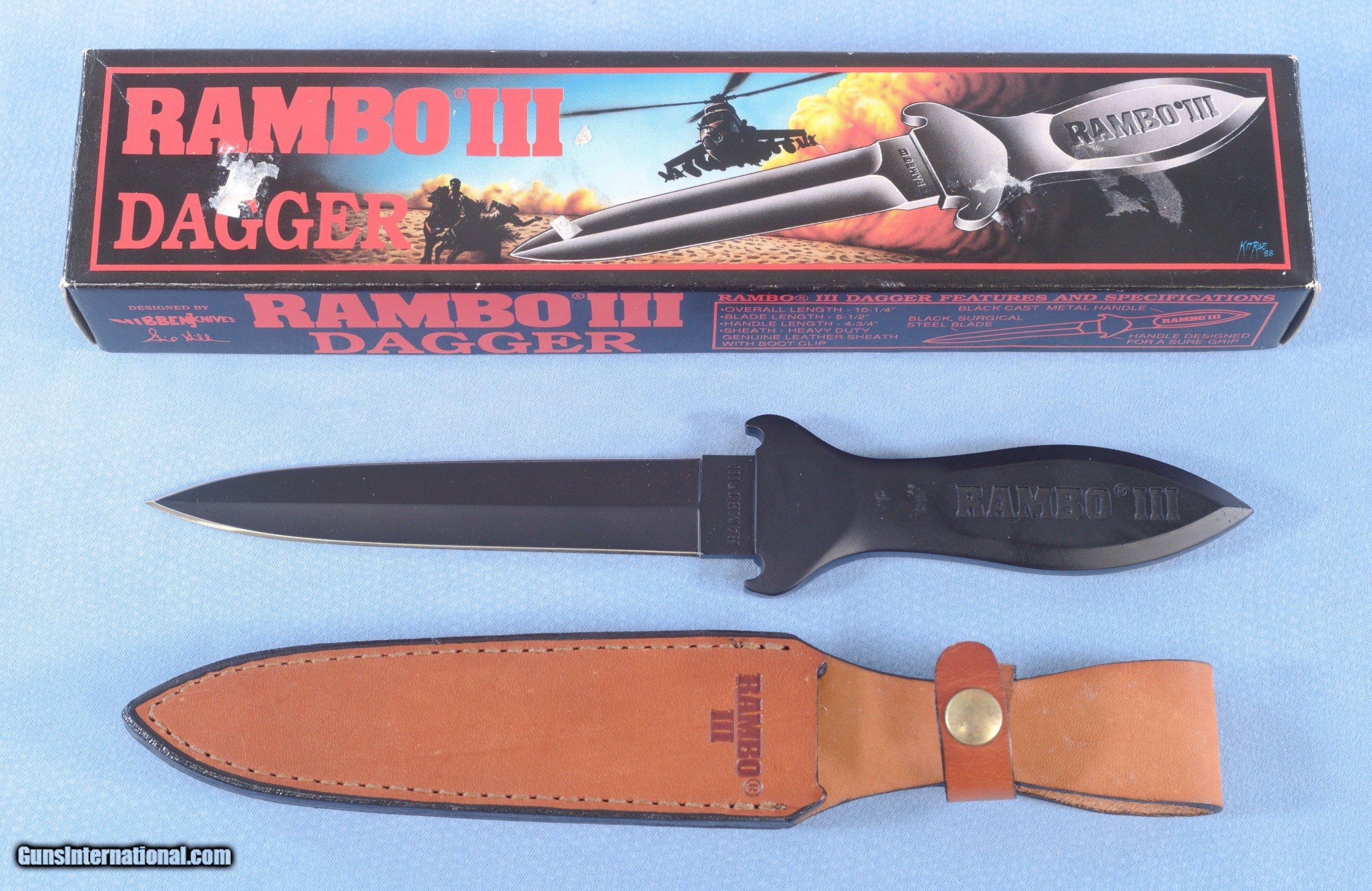 Rambo III Knife And Sheath