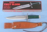 ***SOLD***Rambo First Blood Survival Bowie Knife by United Cutlery **Unused - New Old Stock - Gil Hibben Designed** - 1 of 3