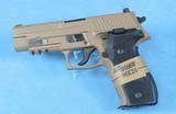 **SALE PENDING** Sig Sauer P226 Mk25 Semi Automatic Pistol Chambered in 9mm **Navy Seals Pistol - Desert Tan - Mint Condition - 3 Mags** - 2 of 11