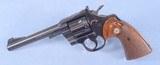 Colt Officers Model Match Fifth Issue Double Action Revolver Chambered in .22 Long Rifle Caliber **Mfg 1968 - Very Good Condition**