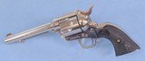 ** SOLD ** Colt Single Action Army Revolver 3rd Generation .357 Magnum **Nickel Finish - Mfg. 2007 W/ Desirable Removable Cylinder Bushing** - 2 of 12