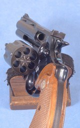 ***SOLD***Colt Python Double Action Revolver Chambered in .357 Magnum Caliber **Mfg 1965 - Very Good Condition - 4 inch blued** - 10 of 12