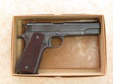 ** SOLD ** WW2 1943 Vintage U.S. Military Colt Model 1911A1 .45 ACP Pistol - 1 of 22