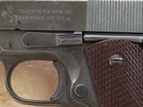 ** SOLD ** WW2 1943 Vintage U.S. Military Colt Model 1911A1 .45 ACP Pistol - 7 of 22