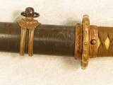 Japanese World War II Officer's Samurai Sword with Scabbard
PRICE:
$1,895 - 4 of 25