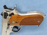***SOLD***Smith & Wesson Model 39, Cal. 9mm, Nickel Finished, 1976 Manufactured - 4 of 14