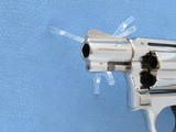 ** SOLD ** Smith & Wesson Model 40 Centennial, Cal. .38 Special, Nickel Finish - 8 of 13