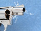 ** SOLD ** Smith & Wesson Model 40 Centennial, Cal. .38 Special, Nickel Finish - 9 of 13