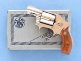 ** SOLD ** Smith & Wesson Model 40 Centennial, Cal. .38 Special, Nickel Finish - 1 of 13