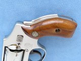 ** SOLD ** Smith & Wesson Model 40 Centennial, Cal. .38 Special, Nickel Finish - 6 of 13