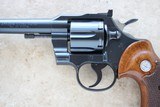 1968 Vintage Colt Officer's Model Match chambered in .38 Special w/ 6" Barrel - 3 of 18