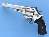 ** SOLD ** Smith & Wesson Model 29, Nickel Finish, Cal. .44 Magnum, 6 Inch Barrel - 11 of 13