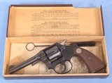 Colt Police Positive Double Action Revolver Chambered in .32 Police/SW Caliber **Beautiful with Box and Papers - Mfg 1935** - 1 of 18