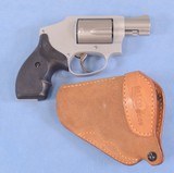 ** SOLD ** Smith & Wesson Model 642 .38 Special +P Revolver **With Galco Deep Cover Holster - Excellent Condition - No Lock** - 2 of 14