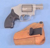 ** SOLD ** Smith & Wesson Model 642 .38 Special +P Revolver **With Galco Deep Cover Holster - Excellent Condition - No Lock** - 1 of 14