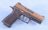 Sig Sauer P320 X-Carry Pistol in 9mm **Coyote Slide - Optics Ready** - 2 of 10
