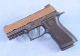 Sig Sauer P320 X-Carry Pistol in 9mm **Coyote Slide - Optics Ready** - 3 of 10