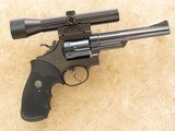 Smith & Wesson Model 53, Cal. .22 Remington Jet, 1961 Vintage, with Bushnell 1X Scope - 9 of 10