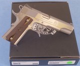 ** SOLD ** Springfield Armory Garrison 1911 Semi Auto Pistol in 9mm **Beautiful Stainless Steel - Minty** - 1 of 12