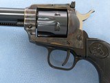 ** SOLD **
Colt New Frontier .22 Scout, MFG. 1984, Cal. .22 LR, 6 Inch Barrel ** Includes Factory Box and 22 Magnum Cylinder** - 13 of 22